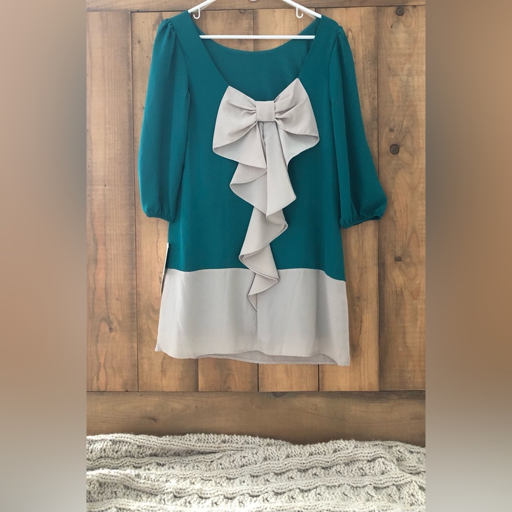 Womens bow dress